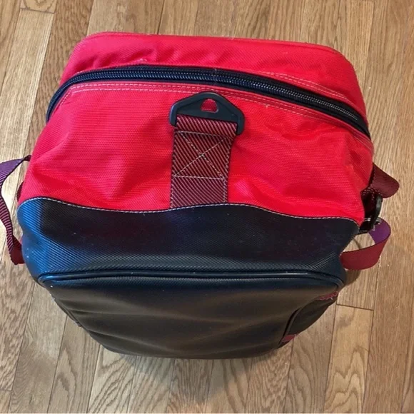 Marlboro Red and Black Duffel Bag with Sporty Design - Picture 2 of 5